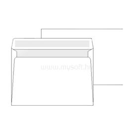 OFFICE DEPOT LC4 bélésnyomott 250db/csomag enyvezett boríték OFFICE_DEPOT_OC41B18B500IT small