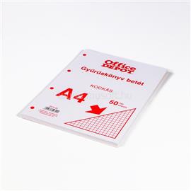 OFFICE DEPOT Office Depot A4 50 lapos kockás gyűrűskönyv betét OFFICE_DEPOT_2514-52 small