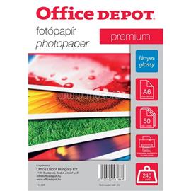 OFFICE DEPOT Premium A6 240g fényes 50db fotópapír OFFICE_DEPOT_OD112260 small