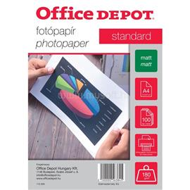 OFFICE DEPOT Standard A4 180g matt 100db fotópapír OFFICE_DEPOT_OD112258 small