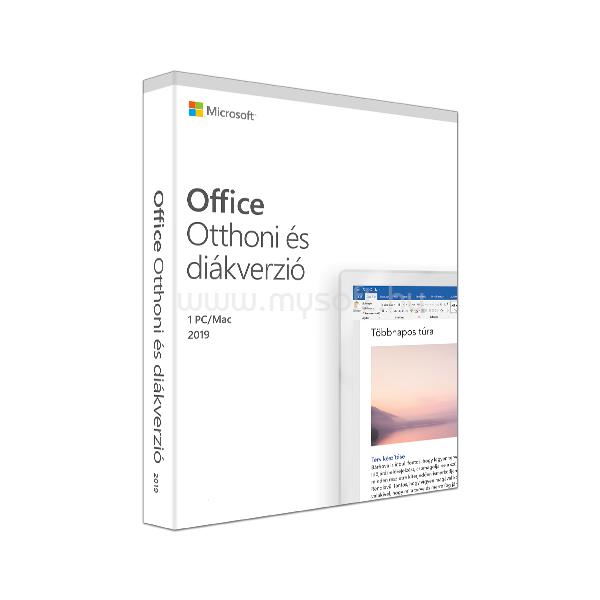 MICROSOFT Office Home and Student 2019 HUN
