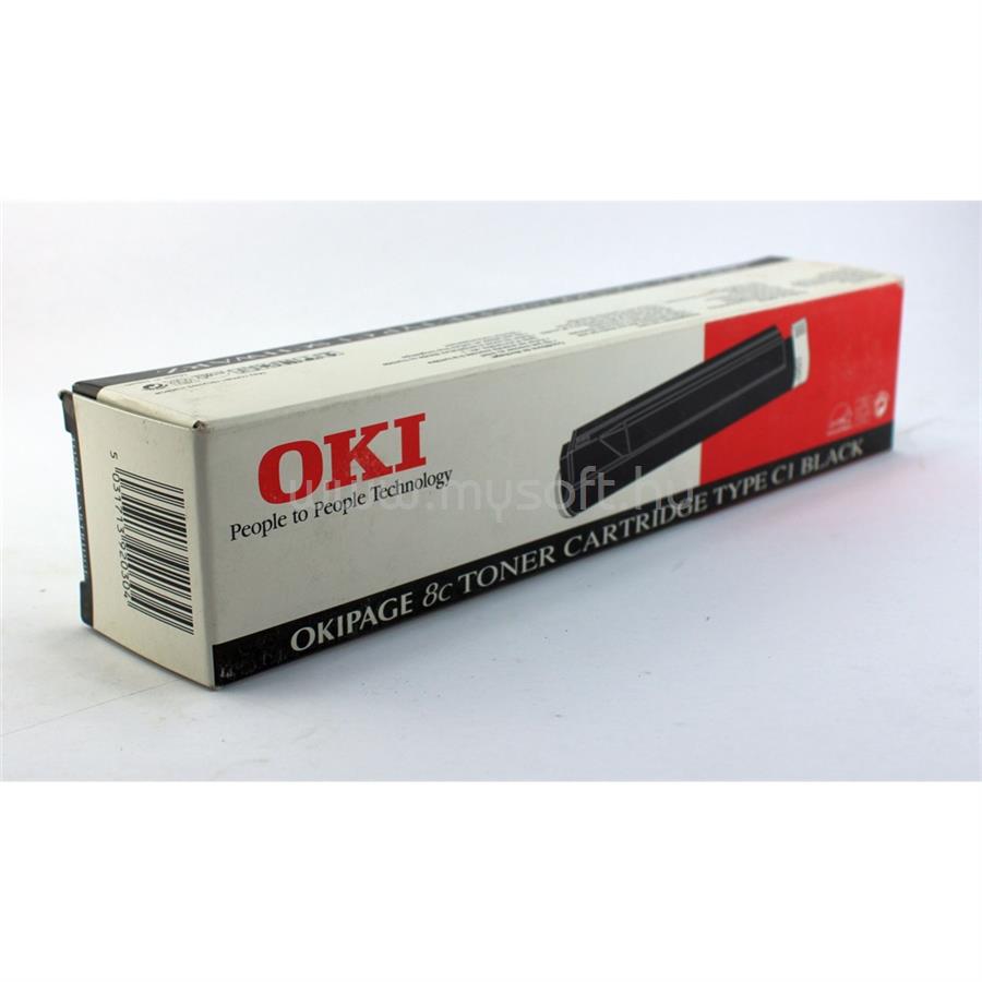 OKI 8C/TYPE C1 toner black ORIGINAL