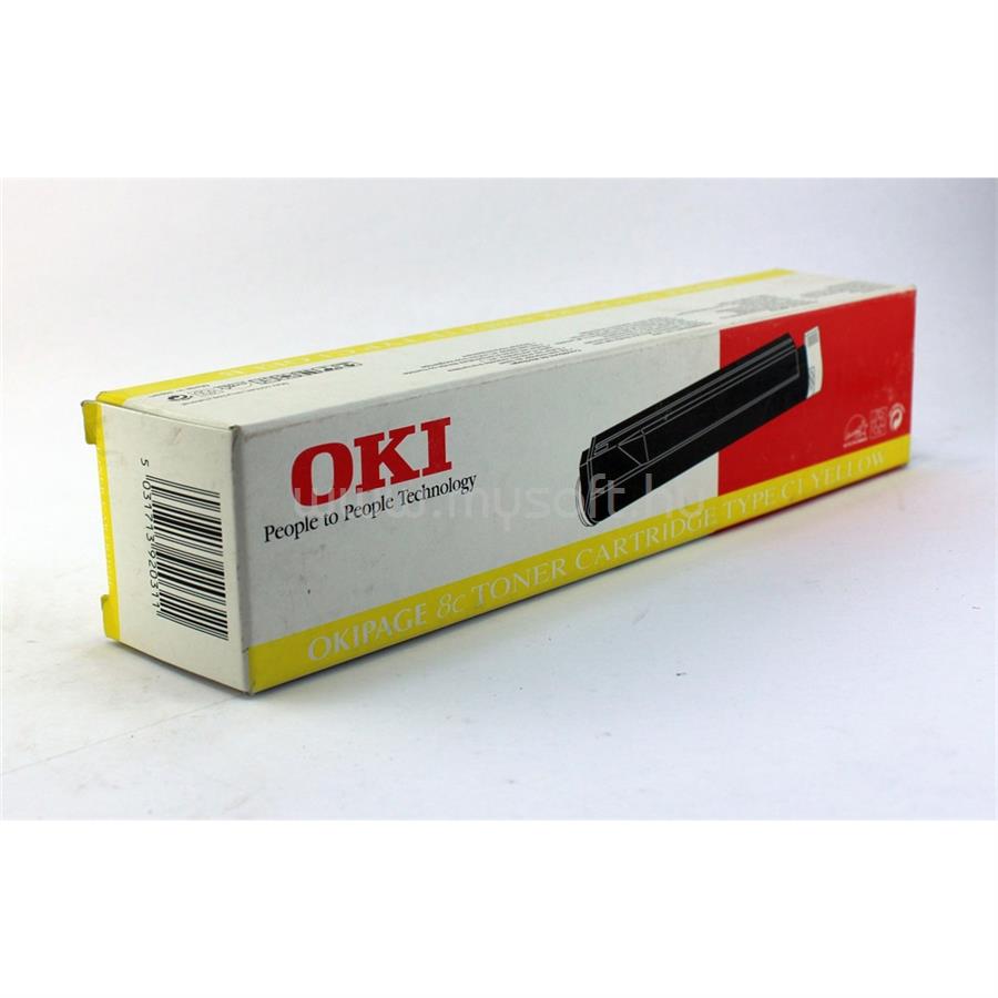 OKI 8C/TYPE C1 toner yellow ORIGINAL