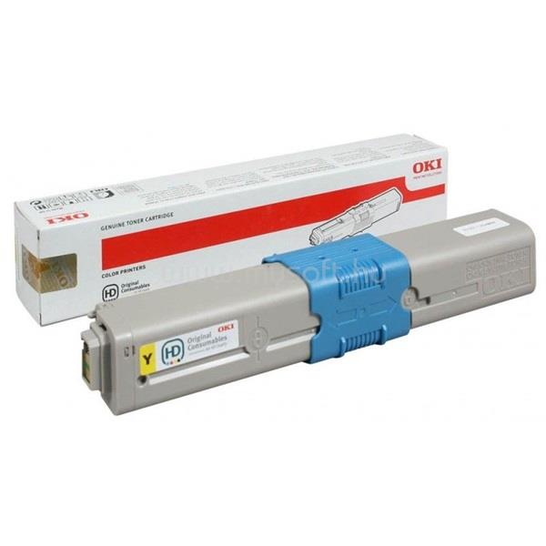 OKI Toner C310/330/510/530/MC351/MC361/MC561 Sárga 2000 oldal