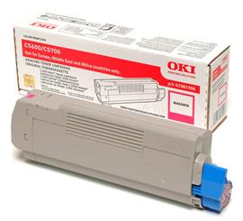 OKI C5600 Toner Magenta 2K 43381906 small