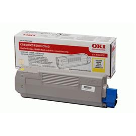 OKI C5850,5950 Toner Yellow 6k 43865721 small