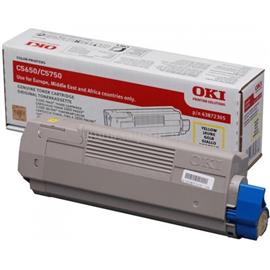 OKI C5650,5750 Toner Yellow 2K 43872305 small