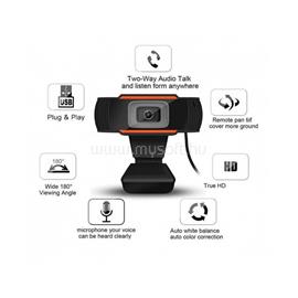 OMEGA webkamera, PCWC720, 720p, beépített mikrofon digitális zajszűrővel OMEGA_PCWC720 small
