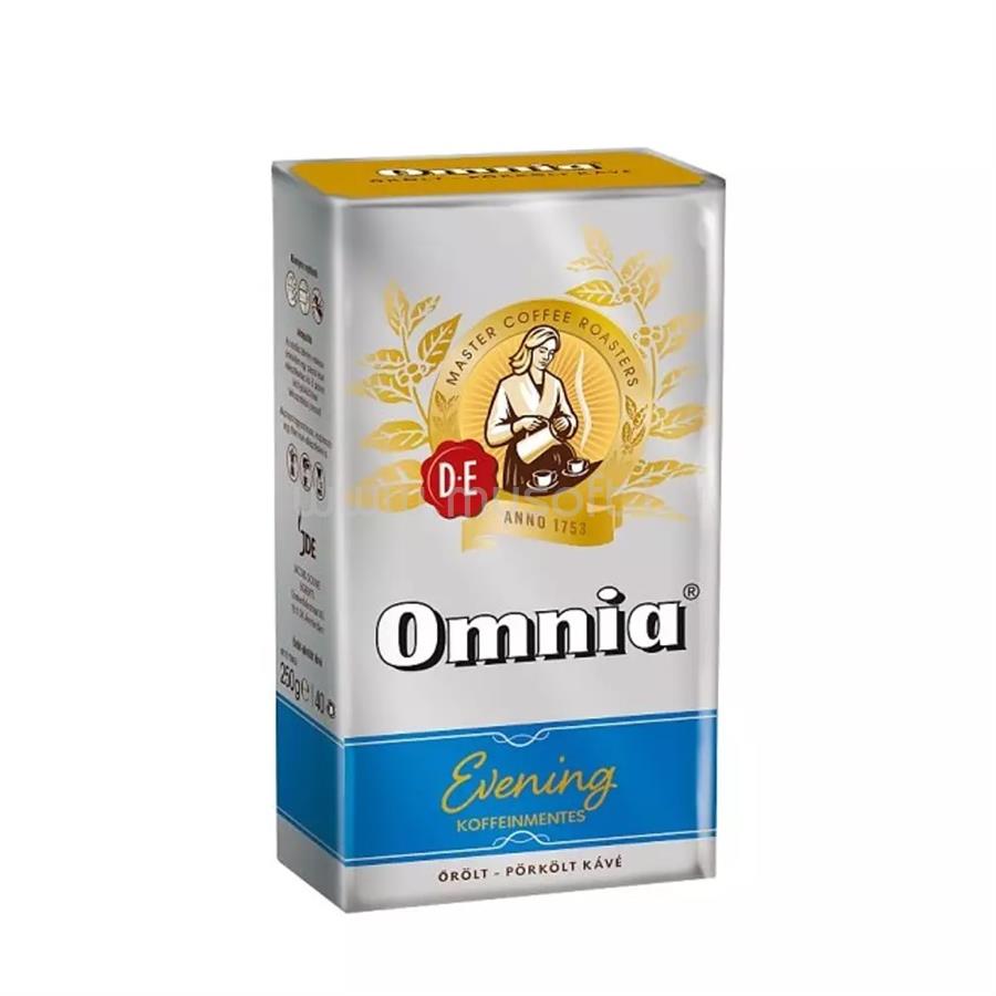OMNIA Kávé őrölt 250g. Douwe Egberts Evening koffeinmentes