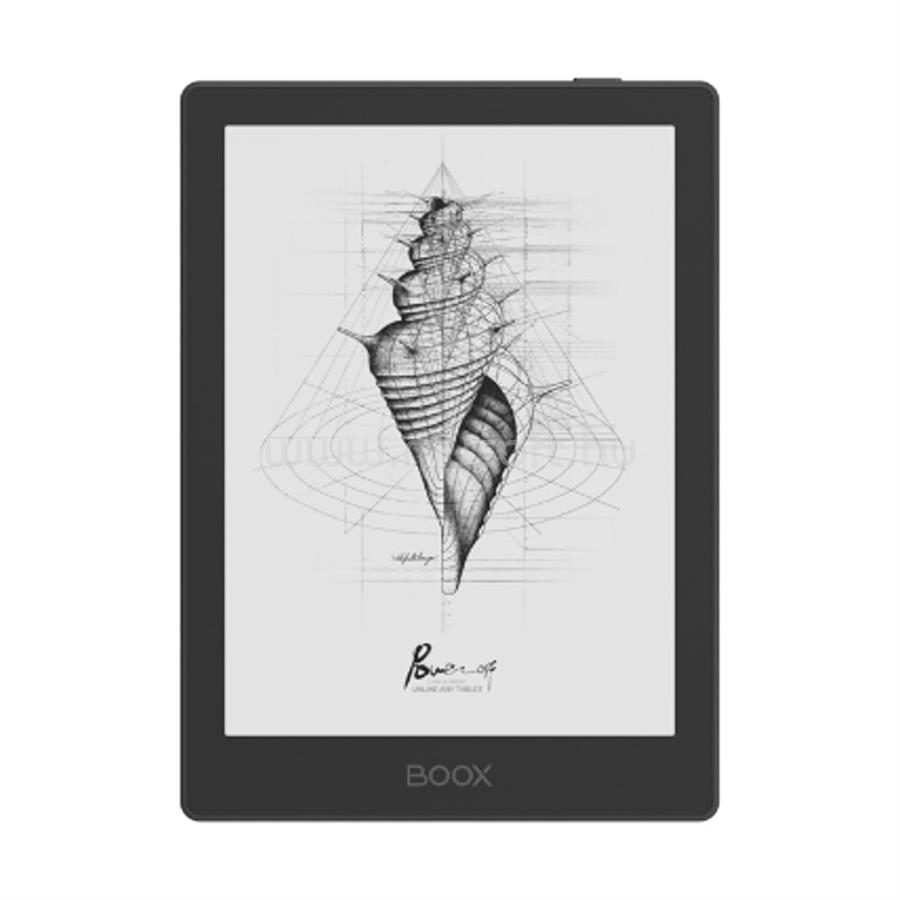 BOOX Onyx e-book  6" - Poke 5 (Fekete, Carta, 1448x1072; 2GHz Octa, 2GB/32GB, WiFi5; BT5.0; 1500mAh; A11, mikrofon)