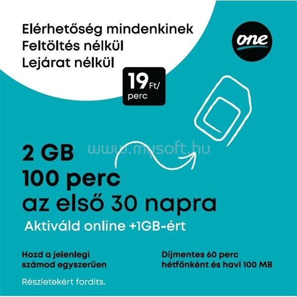 ONE Tuti Feltöltőkártyás csomag