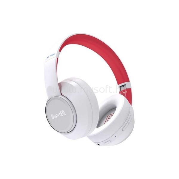 ONEODIO S1 Hibrid ANC aktív zajszűrős Bluetooth fehér fejhallgató