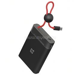 ONEPLUS ONEPLUS vésztöltő Type-C aljzat 10000mAh, LED jelzés + fix Type-C kábel, FEKETE OP225MRPB10K small