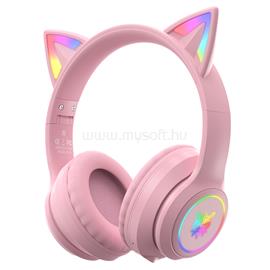 ONIKUMA B90 vezeték nélküli gamer headset (rózsaszín, cicafüles) B90_Pink small