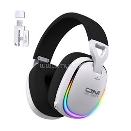 ONIKUMA GT805 4-Mode Vezeték Nélküli Gamer Headset - Fehér GT805_white small