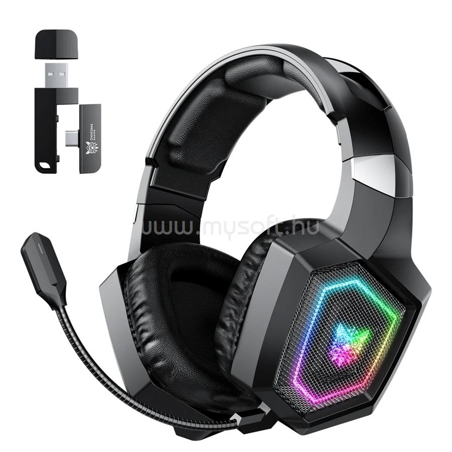 ONIKUMA GT806 Tri-Mode vezeték nélküli gamer headset (fekete)
