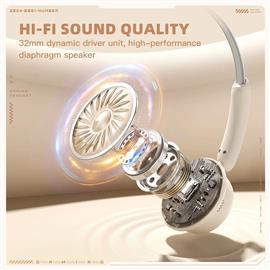 ONIKUMA GT820 vezeték nélküli Bluetooth headset (bézs) GT820_beige small