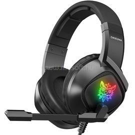 ONIKUMA K19 RGB Gaming headset - Fekete K19_Black small