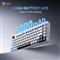 ONIKUMA MT501 Tri-Mode Vezeték Nélküli Gamer Billentyűzet MT501_white small