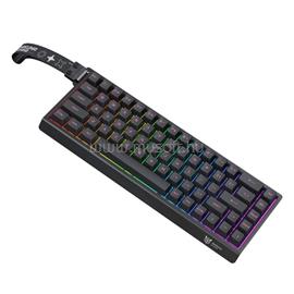 ONIKUMA MT603 Tri-Mode mechanikus Magnetic Switch gamer vezeték nélküli billentyűzet amerikai angol lokalizáció (fekete) MT603_black small