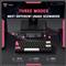 ONIKUMA MT605 Tri-Mode Vezeték Nélküli Mechanikus Gamer Billentyűzet MT605_black small