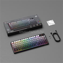 ONIKUMA MT902 Tri-Mode Vezeték Nélküli Gamer Billentyűzet - Fekete MT902_black small