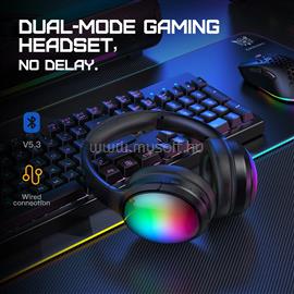 ONIKUMA B3 vezeték nélküli Bluetooth fejhallgató RGB világítással ONIKUMA_B3_black small