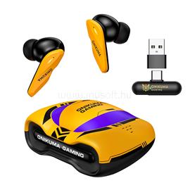 ONIKUMA TX616 tri-Mode Vezeték Nélküli Gamer Fülhallgató TWS TX616_yellow small
