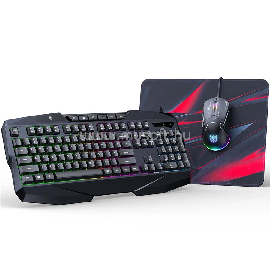 ONIKUMA TZ3006 3 az 1-ben Gamer csomag - Fekete