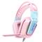 ONIKUMA X13 vezetékes gamer headset RGB világítással (rózsaszín) X13_PINK small