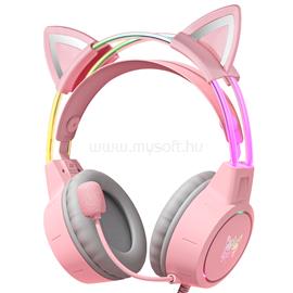 ONIKUMA X15 PRO vezetékes gamer headset (cicafüles, rózsaszín) X15_PRO_PINK:RGB_CAT_EAR small