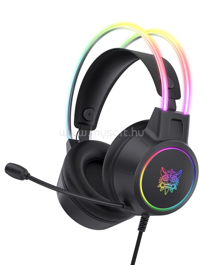 ONIKUMA X15 PRO vezetékes gamer headset (fekete)