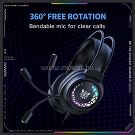 ONIKUMA X92 RGB Gamer Fejhallgató - Fekete X92_black small