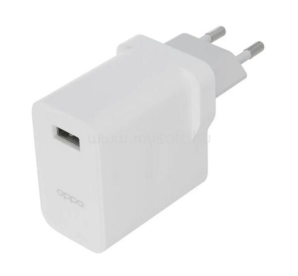 OPPO OPPO SUPERVOOC hálózati töltő USB aljzat 30W, OEM, FEHÉR