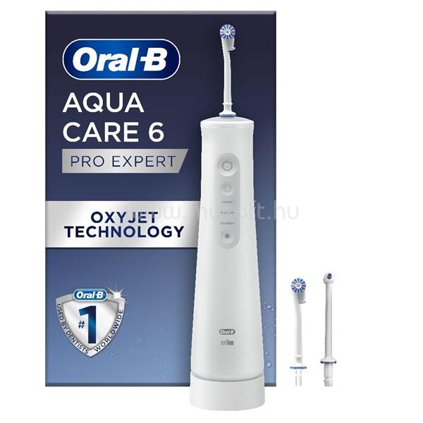 ORAL-B AquaCare6 Pro Expert vezeték nélküli szájzuhany