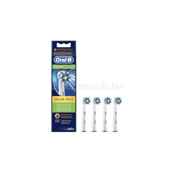 ORAL-B CrossActionR pótfejek, 4 db (EB50-4) Rainbow