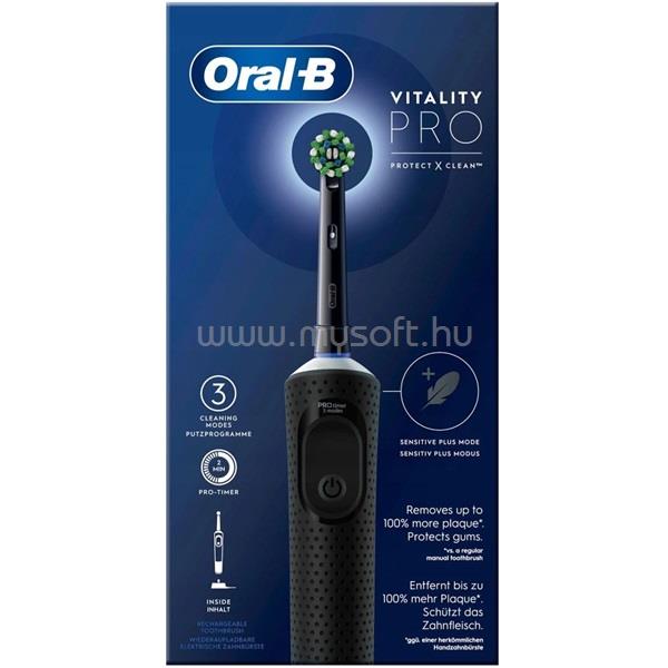 ORAL-B D103 Vitality fekete elektromos fogkefe