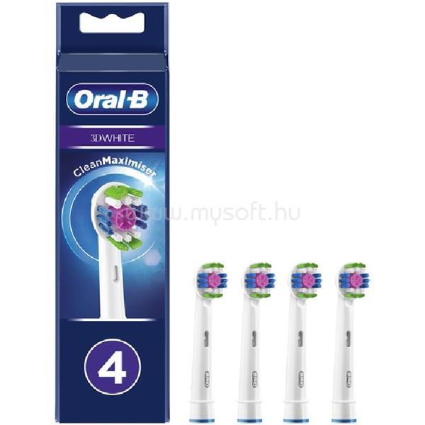 ORAL-B EB18-4 3D White 4 db-os elektromos fogkefe pótfej szett