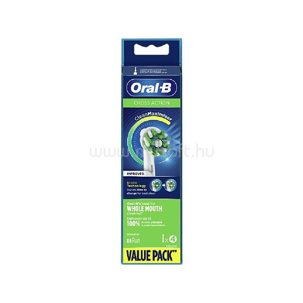 ORAL-B EB50-4 Cross Action 4 db-os elektromos fogkefe pótfej szett