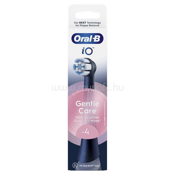 ORAL-B iO Gentle Care Black 4 db-os RB fogkefefej szett