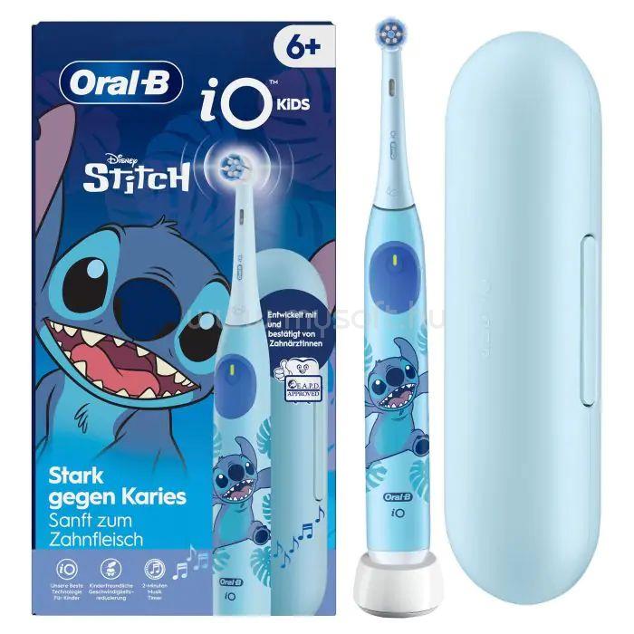 ORAL-B iO Kids Stitch elektromos fogkefe utazótokkal