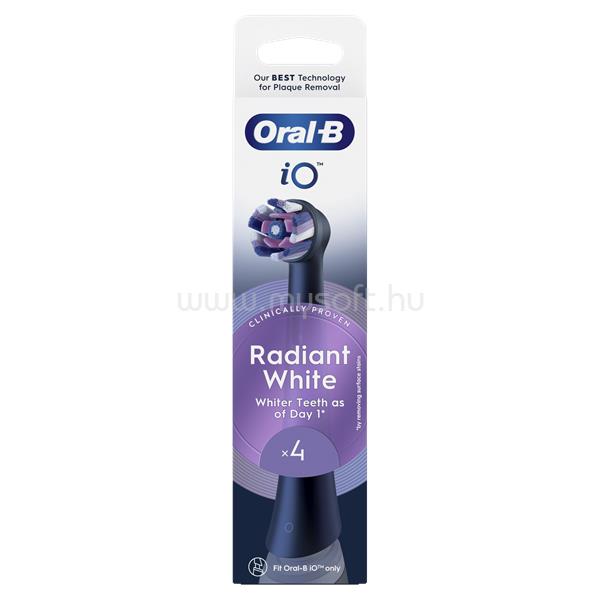 ORAL-B iO Radiant White 4 db-os RB fogkefefej szett