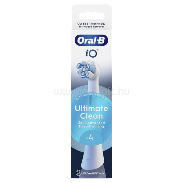 ORAL-B iO Ultimate Clean White 4 db-os fogkefefej szett