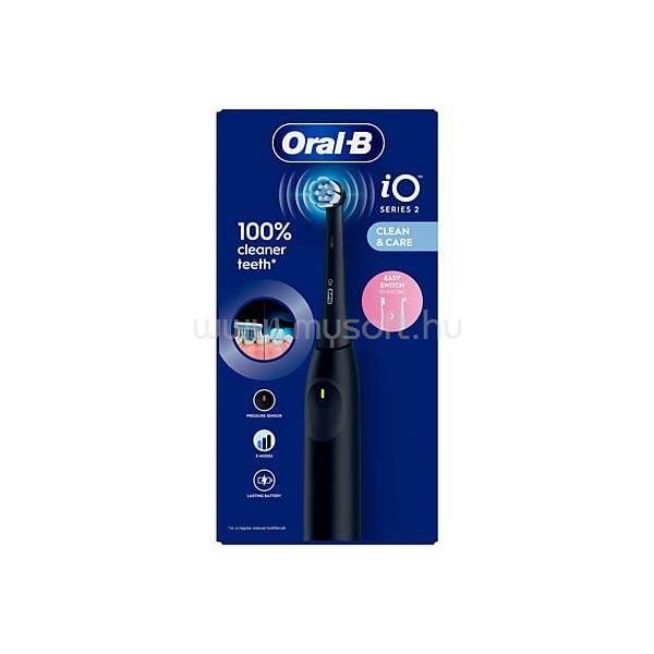 ORAL-B iO2 Series Night Black elektromos fogkefe