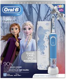 ORAL-B D100 Vitality Frozen II gyerek elektromos fogkefe + útitok 10PO010291 small