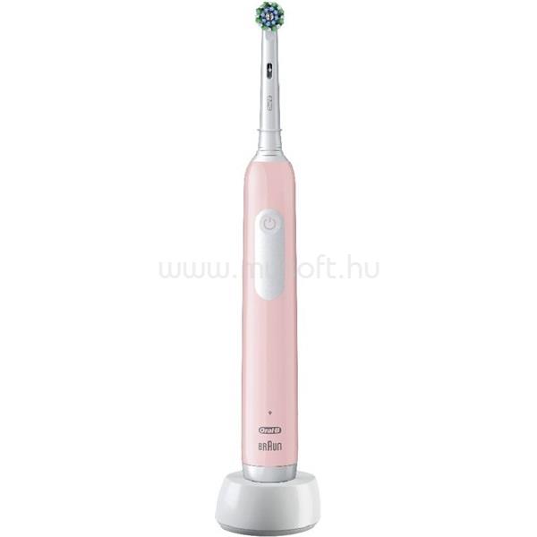 ORAL-B PRO1 Pink Cross Action elektromos fogkefe