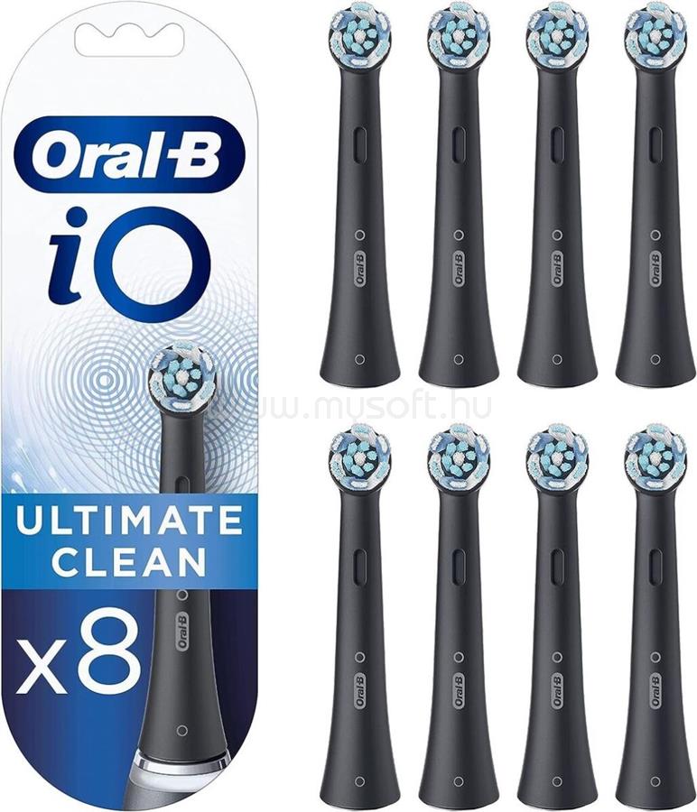 ORAL-B Ultimate Clean pótfej fekete 8db (10PO010463)
