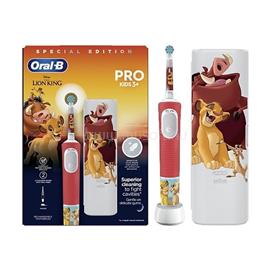ORAL-B Vitality Pro Kids 3+ Lion King gyerek elektromos fogkefe + utazótok 10PO010467 small