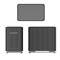ORICO 9758C3-V1-EU-BK DAS (4x 2,5/3,5 HDD/SSD -> USB-A/C, Max.: 110TB, fekete) ORICO-9758C3-V1-EU-BK-BP small