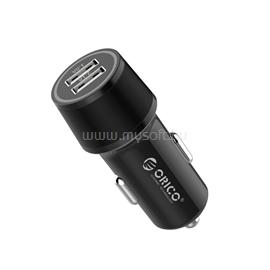ORICO autós töltő - UCC-2U-BK (Szivargyújtós, USB-A+USB-C, fekete) ORICO-UCC-2U-BK-BP small
